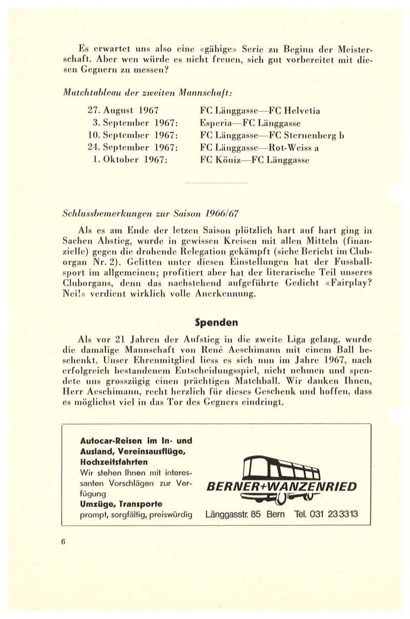 Fc Langgasse Bern 1910 Offizielle Webseite