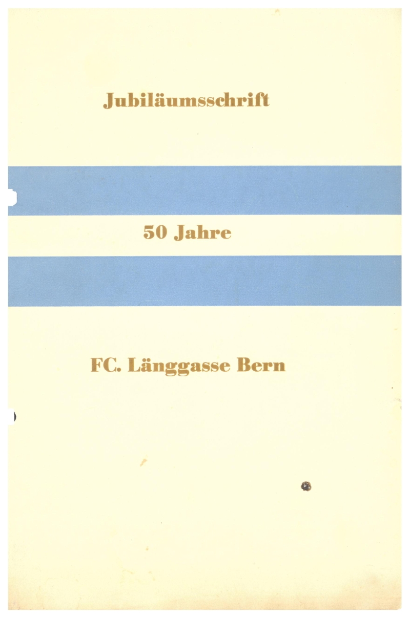 50 Jahre FC Länggasse